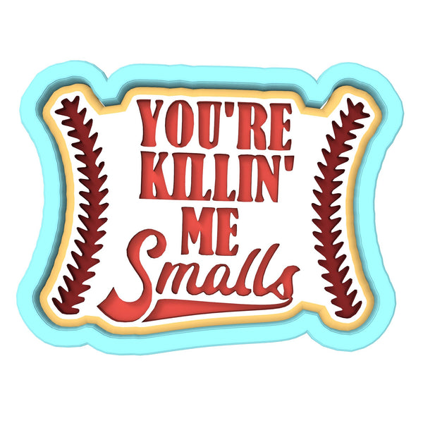You're Killing Me Smalls Cookie Cutter | Stamp | Stencil #1 4th of july Cookie Cutter Lady 