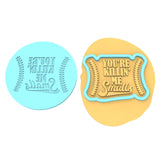 You're Killing Me Smalls Cookie Cutter | Stamp | Stencil #1 4th of july Cookie Cutter Lady MINI - 2 Inches (5cm) **BUNDLE** Cutter + Debosser 