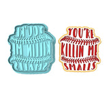 You're Killing Me Smalls Cookie Cutter | Stamp | Stencil #3 4th of july Cookie Cutter Lady MINI - 2 Inches (5cm) **BUNDLE** Cutter + Stamp 