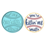 You're Killing Me Smalls Cookie Cutter | Stamp | Stencil #4 4th of july Cookie Cutter Lady MINI - 2 Inches (5cm) **BUNDLE** Cutter + Stamp 