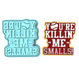 You're Killing Me Smalls Cookie Cutter | Stamp | Stencil #5 4th of july Cookie Cutter Lady MINI - 2 Inches (5cm) **BUNDLE** Cutter + Stamp 