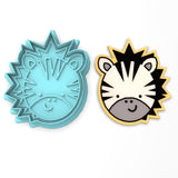 Zebra Cookie Cutter | Stamp | Stencil #1