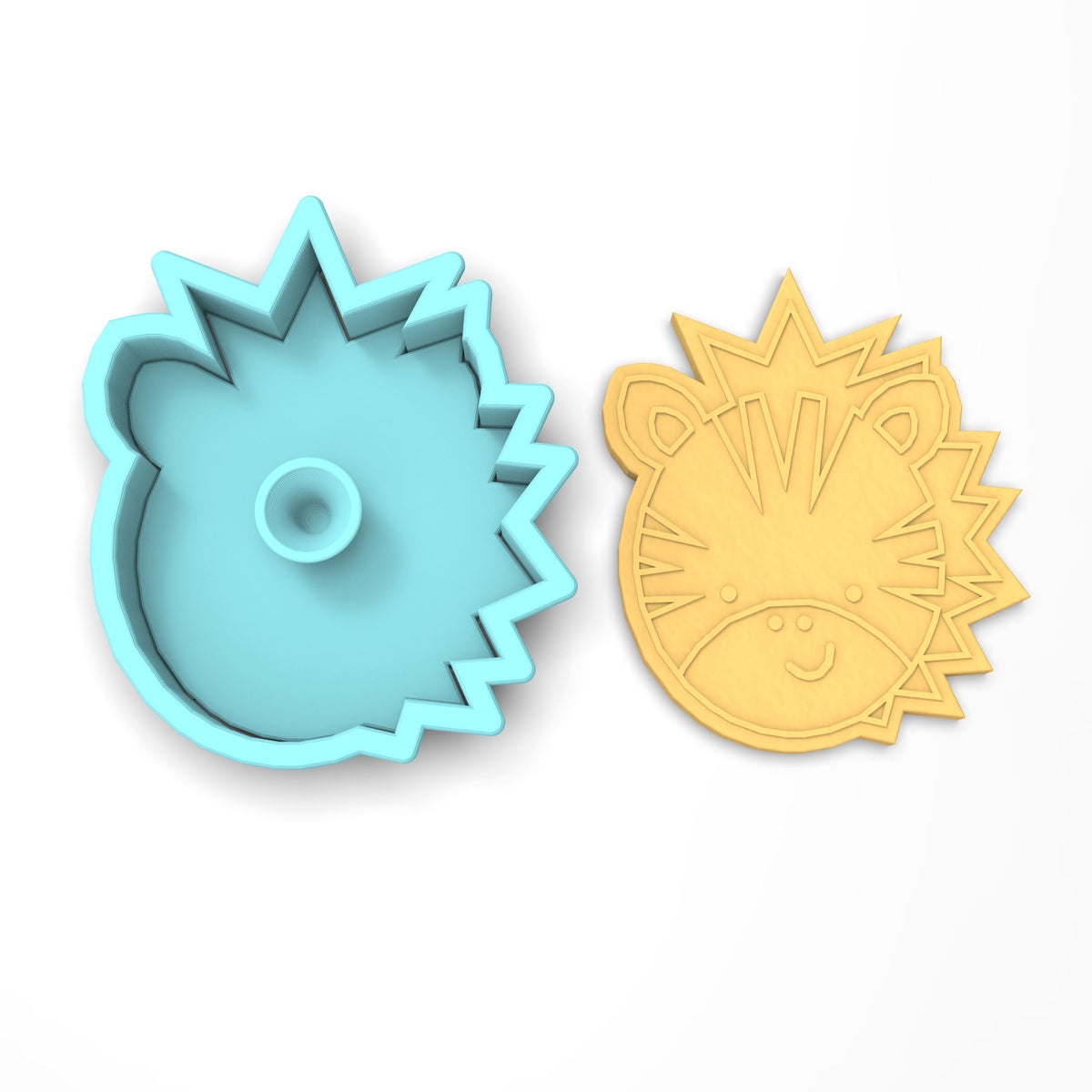 Zebra Cookie Cutter | Stamp | Stencil #1