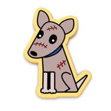 Zombie Dog Cookie Cutter | Stamp | Stencil #1
