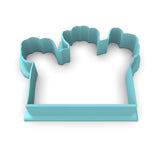 Zombie Hands Cookie Cutter | Stamp | Stencil #1