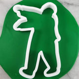 Zombie Walking Cookie Cutter Outline #1 Halloween / Fall Cookie Cutter Lady 
