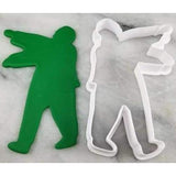 Zombie Walking Cookie Cutter Outline #1 Halloween / Fall Cookie Cutter Lady 